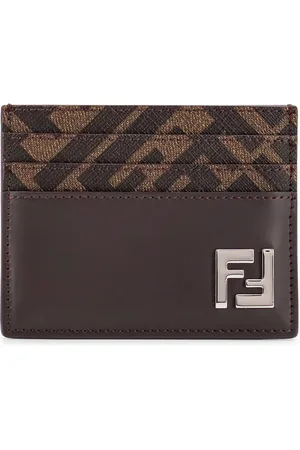 Fendi Wallets & Cardholders, male, , Size: ONE SIZE Stylish Card Holder with Multiple Compartments