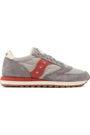 Saucony Sneakers, male, , Size: 12 US Grey Sneakers with Wavy Sole