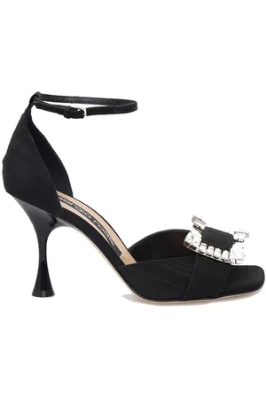 Sergio Rossi High Heel Sandals, female, , Size: 9 1/2 US Crystal Sandals Aw23