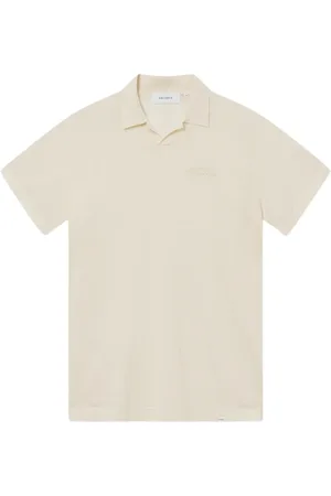 Les Deux Polo Shirts, male, , Size: XL Linen Cotton Polo Knit Shirt