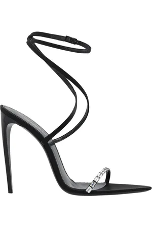 Saint Laurent High Heel Sandals, female, , Size: 7 1/2 US ‘Gloria’ heeled sandals