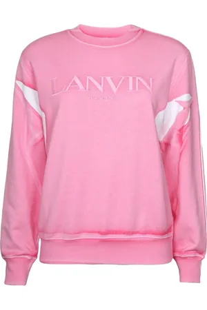 Lanvin Sweatshirts, female, , Size: M Peony Aw23 Cotton Sweatshirt