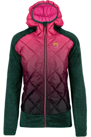 Karpos Jackets, female, , Size: S Fuchsia Hooded Jacket with Elastic Finish
