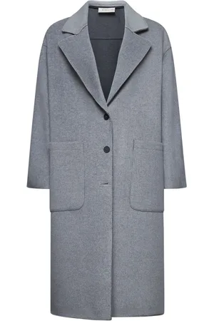 BLANCA Single-Breasted Coats, female, , Size: L Anthracite Winter Coat