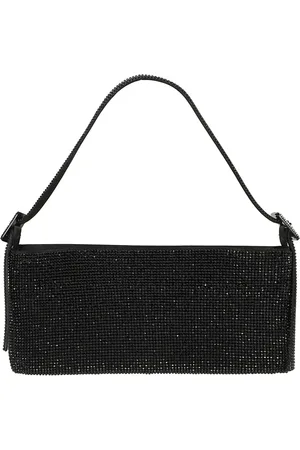 BENEDETTA BRUZZICHES Shoulder Bags, female, , Size: ONE SIZE Crystal Net Mini Clutch Bag