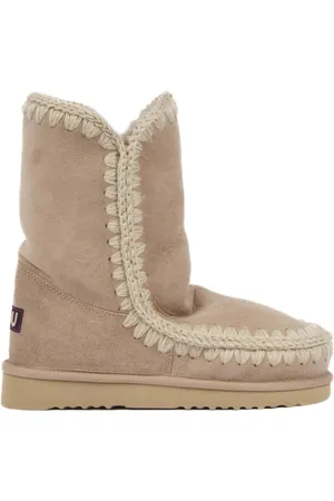 Mou Winter Boots, female, , Size: 6 US Eskimo 24 Camel Suede Boots