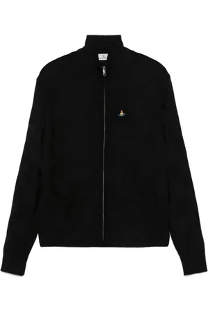 Vivienne Westwood Cardigans, male, , Size: XL Fisherman Knit Sweater