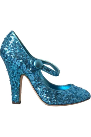 Dolce & Gabbana Pumps, female, , Size: 9 US Sequin Mary Jane Pumps