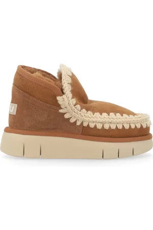 Mou Winter Boots, female, , Size: 8 US Bounce Sneaker in Cognac