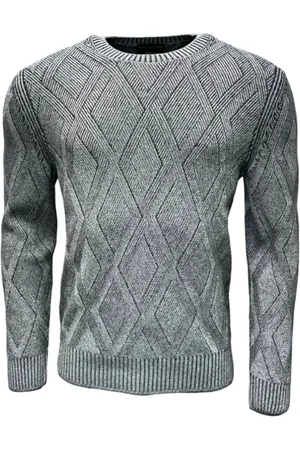 Gran Sasso Round-neck Knitwear, male, , Size: M Basic Sweater