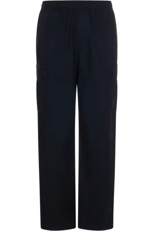 STUSSY Straight Trousers, male, , Size: S Cargo Trousers with Elasticated Waistband