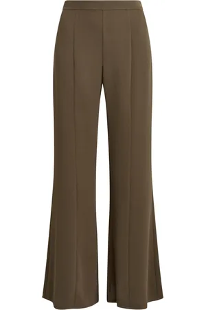 Maliparmi Wide Trousers, female, , Size: L Elegant Crepe Trousers