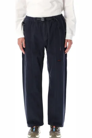 Gramicci Straight Trousers, male, , Size: S Navy Double Gadget Pant Trousers