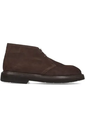 Premiata Lace-up Boots, male, , Size: 10 US Suede Desert Ankle Boots