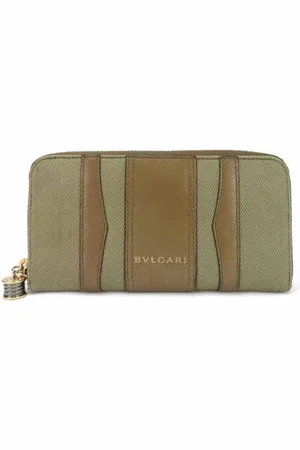 Bvlgari Pre-owned Wallets, female, , Size: ONE SIZE Pre-owned Canvas wallets