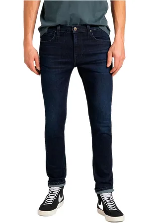 Lee Slim-fit Jeans, male, , Size: W29 L32 Zip Jeans with Pockets