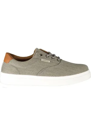Carrera Sneakers, male, , Size: 7 US Grey Polyester Sneaker with Contrast Details