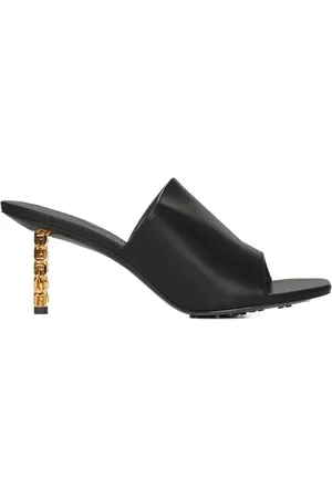 Givenchy Heeled Mules, female, , Size: 7 US Cube Mules Slim Heel