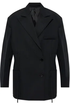 Lanvin Blazers, female, , Size: XS Blazer with Drawstrings at the Waist