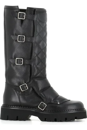 SARTORE High Boots, female, , Size: 9 US Leather Biker Boots