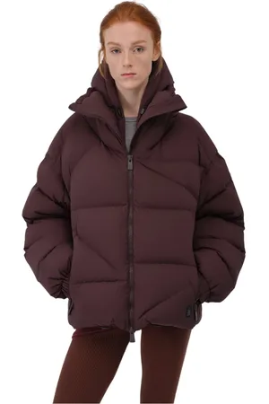 BACON Down Jackets, female, , Size: XS W New Double B AMD Dark Bordeaux