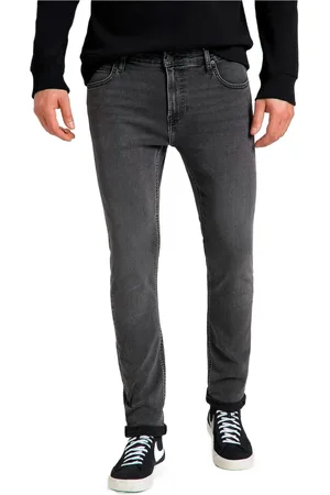 Lee Slim-fit Jeans, male, , Size: W28 L32 Skinny Fit Dark Wash Jeans