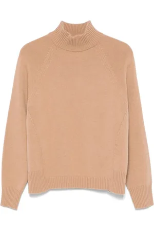 PESERICO SIGN Turtlenecks, female, , Size: L Knitted High-Neck Sweater