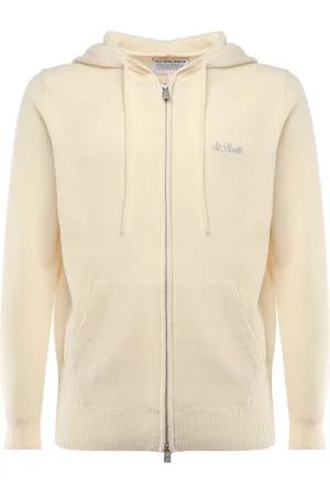 MC2 SAINT BARTH Zip-throughs, male, , Size: S Cotton Sweatshirt with Zip Closure and Drawstring