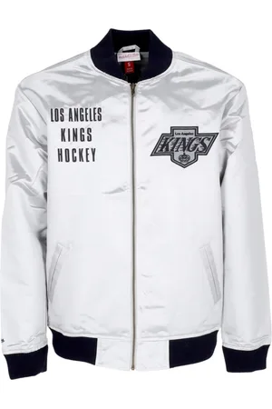 Mitchell & Ness Bomber Jackets, male, , Size: XL NHL Team Bomber Jacket Lightweight Satin