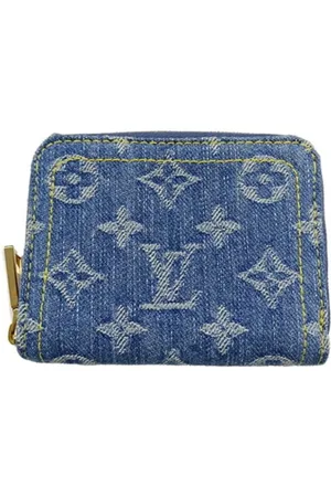 LOUIS VUITTON Pre-owned Wallets, female, , Size: ONE SIZE Pre-owned Denim wallets