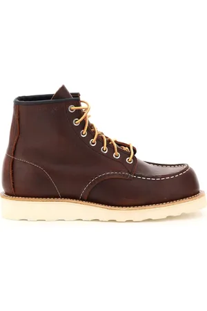 Red Wing Lace-up Boots, male, , Size: 10 1/2 US Classic Moc Toe Briar Oil Slick Boots