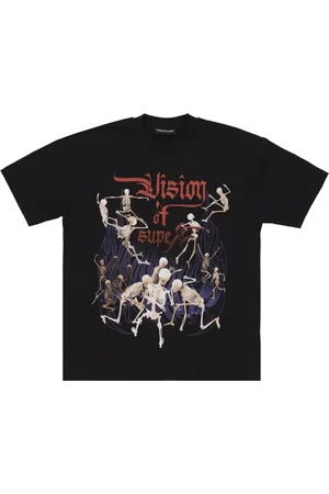 Vision Of Super T-Shirts, male, , Size: XL Rock Skull Tee T-Shirt