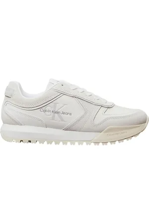 Calvin Klein Sneakers, female, , Size: 9 US Leather Running Shoes Toothy