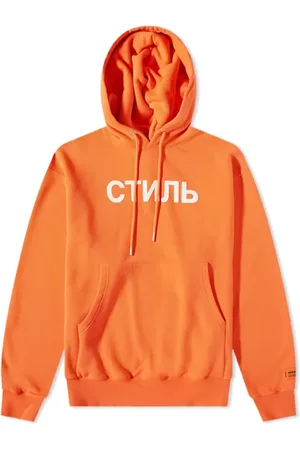 Heron Preston Hoodies, male, , Size: S Ctnmb Logo Hoodie /White Sweatshirt