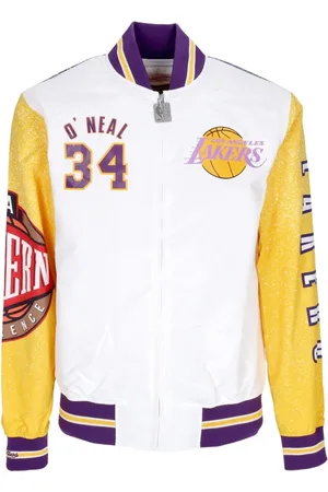 Mitchell & Ness Bomber Jackets, male, , Size: S NBA Burst Bomber Jacket Shaquille Oneal