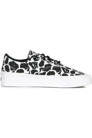 Converse Sneakers, female, , Size: 6 US Animal Print Low Top Sneakers