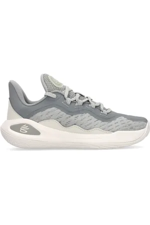 Under Armour Sneakers, female, , Size: 8 1/2 US White/Grey Streetwear Shoes