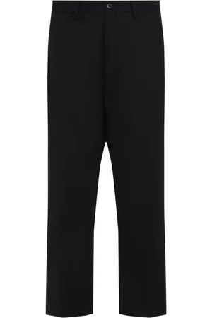 JUNYA WATANABE Suit Trousers, male, , Size: L Wool Trousers for Men