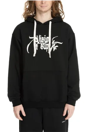 Vision Of Super Hoodies, male, , Size: XL Angel Statue Patterned Hoodie