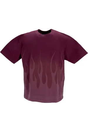 Vision Of Super T-Shirts, male, , Size: XL Flames Tee Men