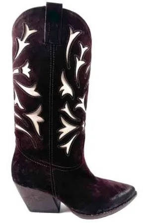 Elena Iachi Cowboy Boots, female, , Size: 10 US Vintage Leather Texano Boots
