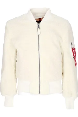 Alpha Industries Bomber Jackets, male, , Size: XL Off Teddy Sherpa Jacket