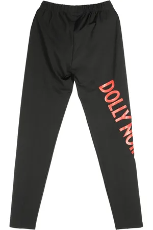 DOLLY NOIRE Leggings, female, , Size: S Red Logo Leggings Women
