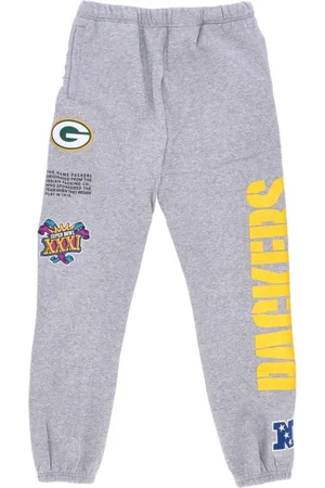 Mitchell & Ness Sweatpants, male, , Size: XL Green Bay Packers Fleece Tracksuit Pants