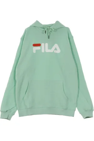 Fila Hoodies, male, , Size: M Kangaroo Hoodie Long Sleeve Sweatshirt