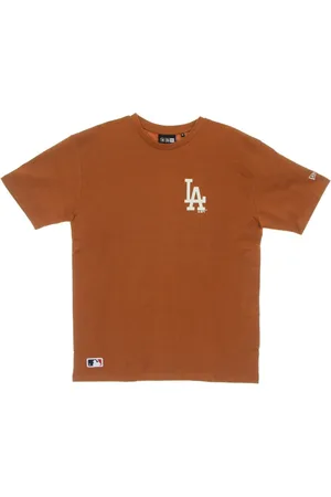 New Era T-Shirts, male, , Size: S MLB Big Logo Tee Losdod Toffee