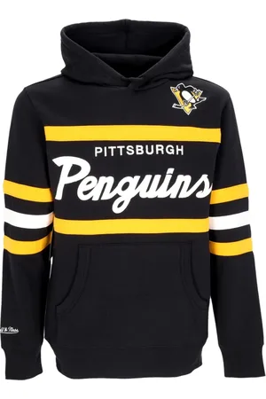 Mitchell & Ness Hoodies, male, , Size: S Pittsburgh Penguins Hoodie NHL Team Colors