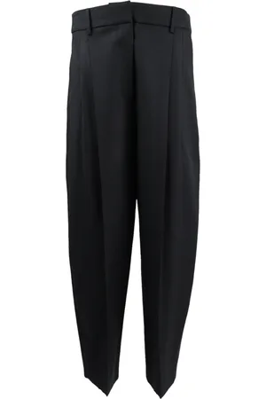 Stella McCartney Tapered Trousers, female, , Size: XS Wool Blend Pants