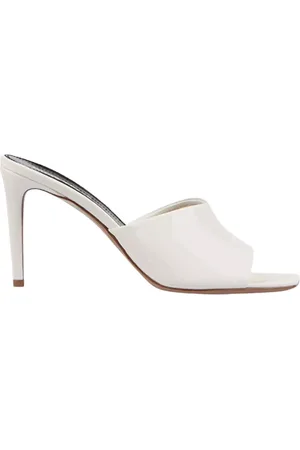 PARIS TEXAS Heeled Mules, female, , Size: 6 1/2 US Leather High Heel Sandals