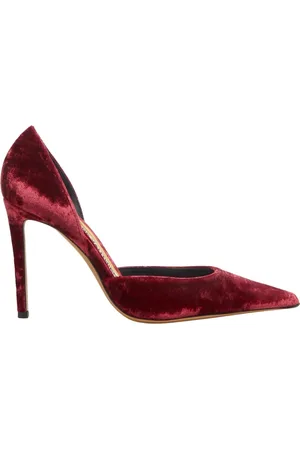 ALEXANDRE VAUTHIER Pumps, female, , Size: 7 US Burgundy Pointed Toe High Heels
